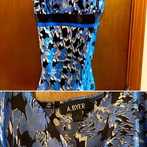 A Byer blue tank top